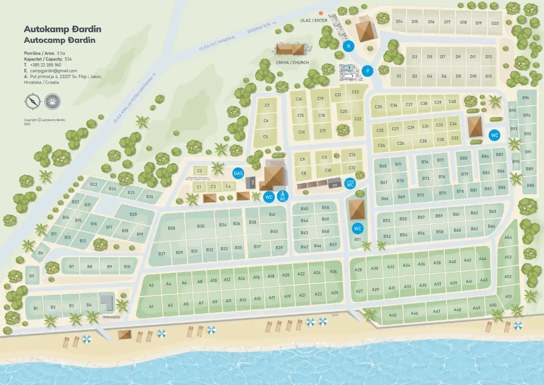 Plan Autokampa Đardin 2025